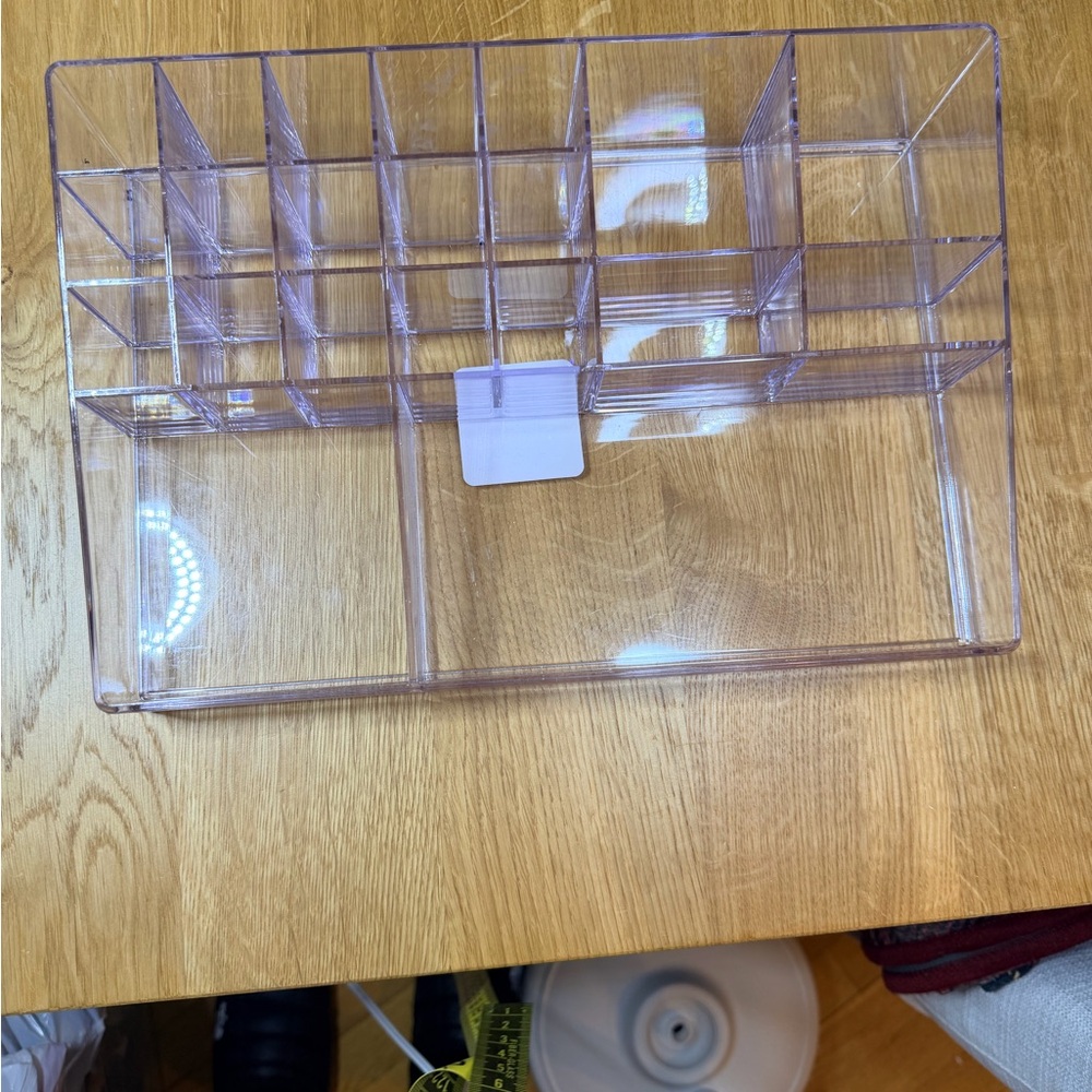 Target Purple Acrylic Makeup Organizer